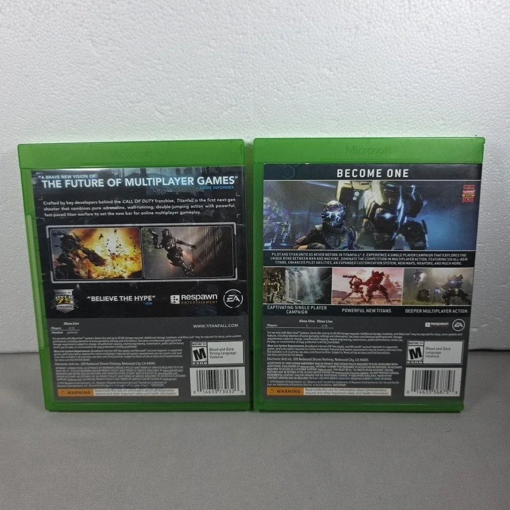 Titanfall 1‎ & 2 - Xbox One Video Games TESTED